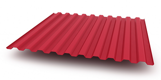 Профлист H-60 845/902 мм х 0,65 мм (цветной)